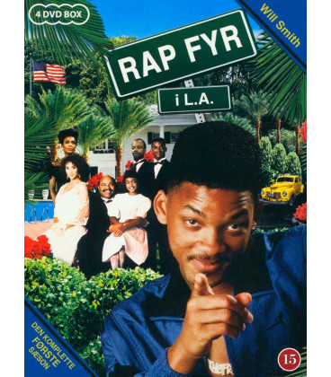 Rap fyr i L.A.: Sæson 1 - 4 DVD - BRUGT