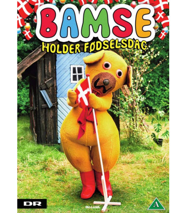 Bamses billedbog: Bamse holder fødselsdag  DVD - NY