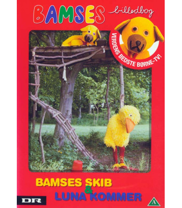 Bamses billedbog 40: Bamses skib & Luna kommer - DVD - BRUGT