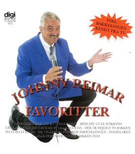 Johnny Reimar ‎– Favoritter - CD - BRUGT