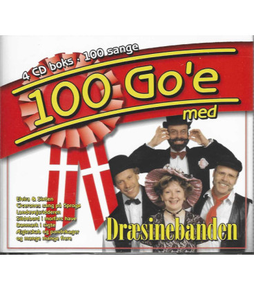DRÆSINEBANDEN - 100 Go'e  - 4CD - BRUGT