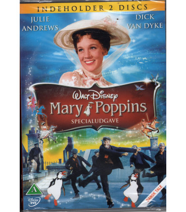 Mary Poppins - Specialudgave - 2 DVD - NY