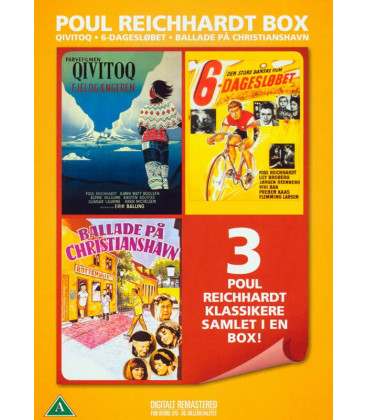 Poul Reichhardt Box (3 film) - 3 DVD - BRUGT