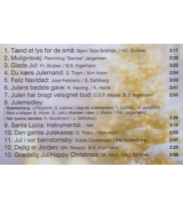 HC Eichner - Glædelig Jul - CD - NY - Nyhed november 2025