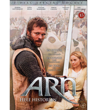 Arn - Hele Historien - 2 DVD - BRUGT