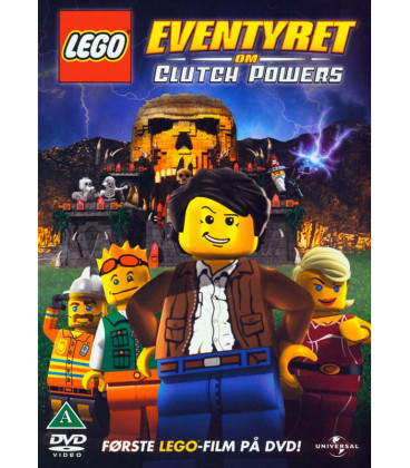 LEGO: Eventyret om Clutch Powers - DVD - BRUGT