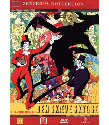 H.C. Andersen og den skæve skygge - DVD - BRUGT