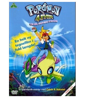Pokemon 4ever: The Movie - Celebi, Skovens Stemme - DVD - BRUGT