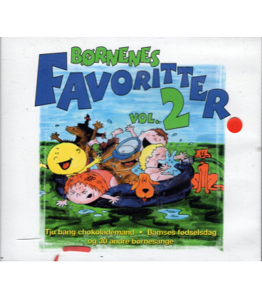 Børnenes Favoritter Vol. 2 - 2 CD - BRUGT