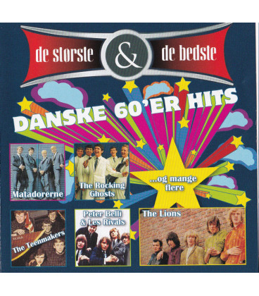 Danske 60'er Hits - De Største & De Bedste - CD - BRUGT