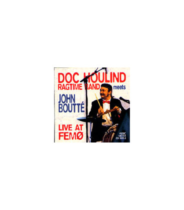 Doc Houlind Ragtime Band Meets John Boutté – Live At Femø - CD - BRUGT