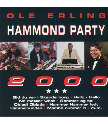 Ole Erling – Hammond Party 2000 - CD - BRUGT