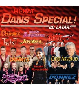 Hi-Hat Dans Special - 20 låtar - CD - BRUGT