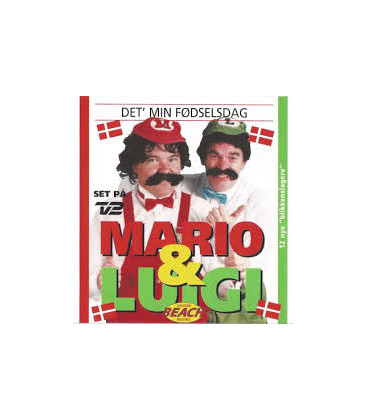 Mario & Luigi - Det' min fødselsdag . CD - BRUGT