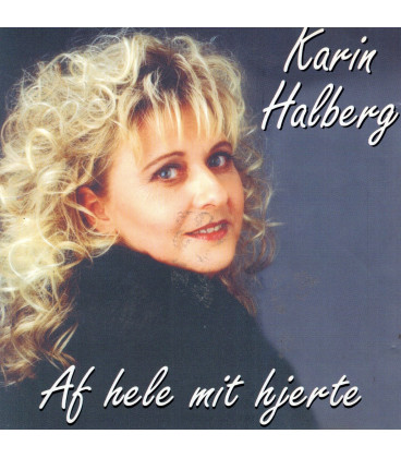 Karin Halberg - Af hele mit hjerte - CD - BRUGT