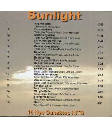 Sublight  -15 nye Dansktop HITS - CD - BRUGT