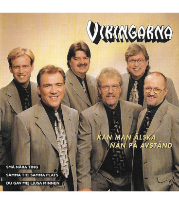 Vikingarna – Kan Man Älska Nån På Avstånd - CD - BRUGT