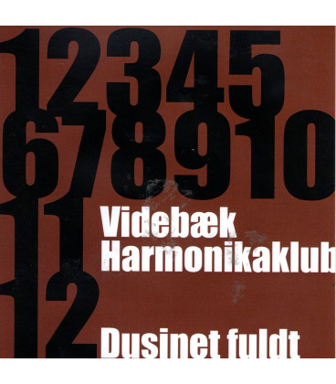 Videbæk Harmonikaklub - Dusinet fuldt - CD - BRUGT