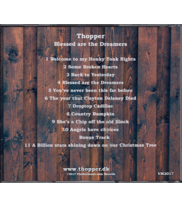 Thopper - Blessed are the Dreamers  - CD - BRUGT