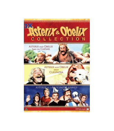 Asterix & Obelix Collection - 3 disc - 3 DVD - BRUGT