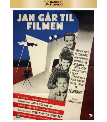Jan går til filmen (Dansk Filmskat) - DVD - BRUGT