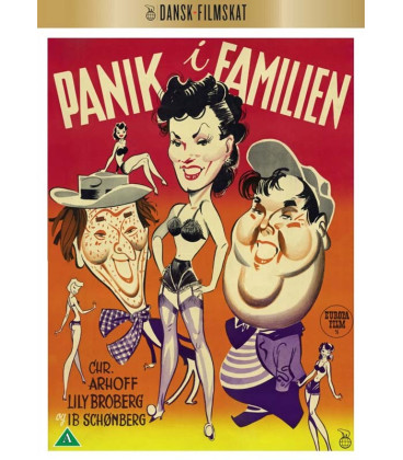 Panik i Familien (Dansk Filmskat) - DVD - BRUGT