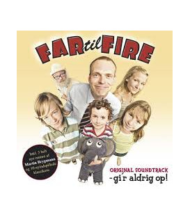 Far til fire gir' aldrig op : original soundtrack - CD - BRUGT