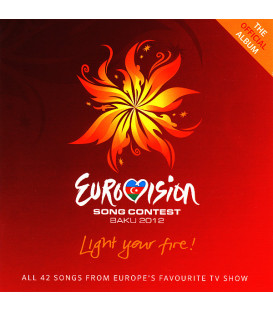 Eurovision Song Contest Baku 2012 (Light Your Fire!) - 2 CD - BRUGT