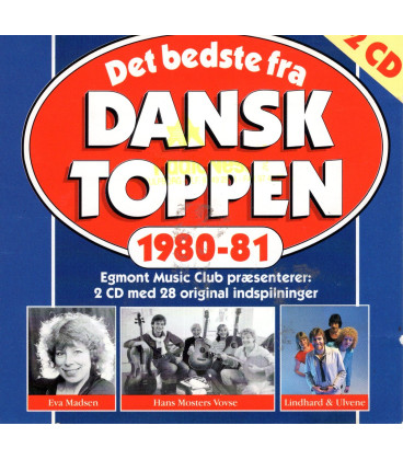 Det Bedste Fra Dansktoppen 1980-81 - 2 CD - BRUGT