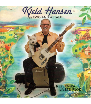 Kjeld Hansen med Two and a Half - Rejsen på livets flod - CD - BRUGT