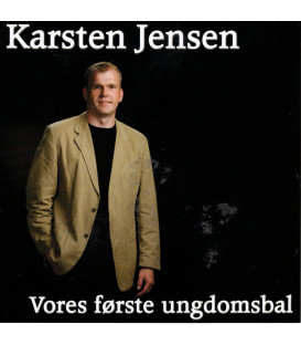 Karsten Jensen - Vores første ungdomsbal - CD - BRUGT