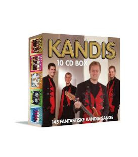 Kandis 10 CD Boks - 10 CD - BRUGT