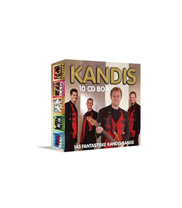 Kandis 10 CD Boks - 10 CD - BRUGT