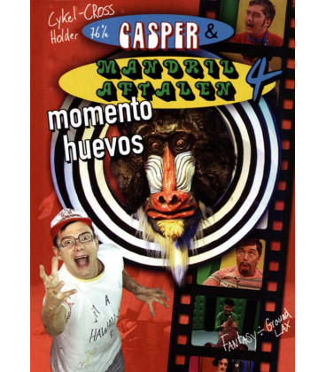 TILBUD DER VIL NOGET - Casper & Mandril Aftalen -  Momento Huevos- DVD - BRUGT