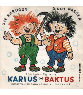 Karius & Baktus – Ove Sprogøe - Dirch Passer  -Vinyl, 7"