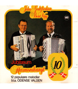 John Godtfredsen & Bent Vigg - Harmonikanyt 10 - CD - BRUGT