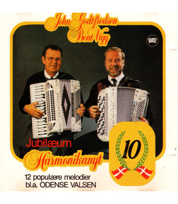 John Godtfredsen & Bent Vigg - Harmonikanyt 10 - CD - BRUGT