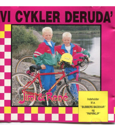 Jimi & René – Vi Cykler Deruda' - CD - BRUGT