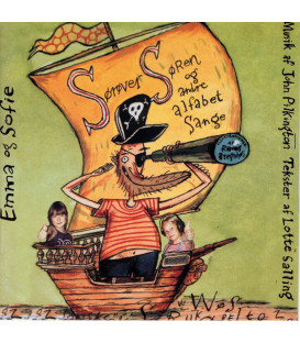 Emma & Sofie - Sørøver Søren og andre alfabetsange - CD - BRUGT     A 130
