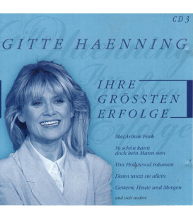 Gitte Hænning – Ihre Größten Erfolge 3 - CD - BRUGT