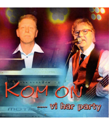 Kom On - Vi har party - CD - BRUGT
