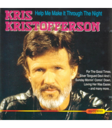 Kris Kristofferson – Help Me Make It Through The Night - CD - BRUGT