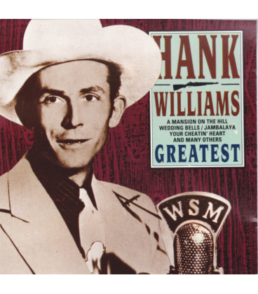 Hank Williams – Hank Williams - Greatest - CD - BRUGT