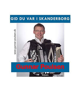 Gunnar Poulsen - Gid du var i Skanderborg - CD - BRUGT
