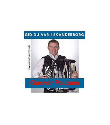 Gunnar Poulsen - Gid du var i Skanderborg - CD - BRUGT
