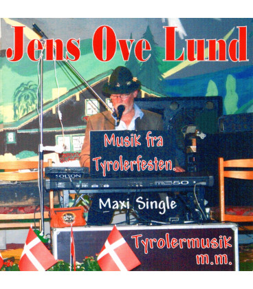 Jens Ove Lund – Tyrolermusik - CD - BRUGT