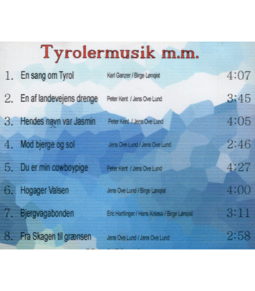 Jens Ove Lund – Tyrolermusik - CD - BRUGT