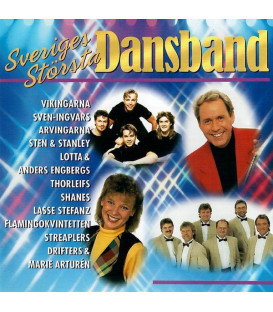 Sveriges Största Dansband - CD - BRUGT