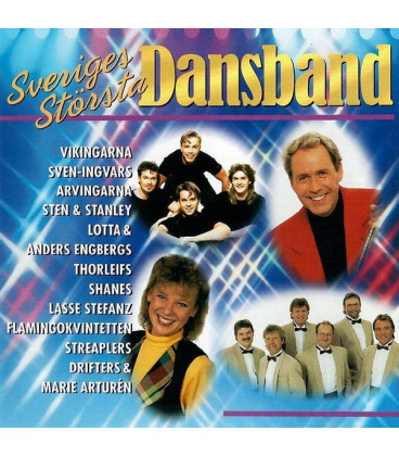 Sveriges Största Dansband - CD - BRUGT