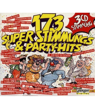 173 Superstimmungs & Partyhits - 3 CD - BRUGT